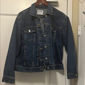 Old Navy Dark Blue Denim Jacket